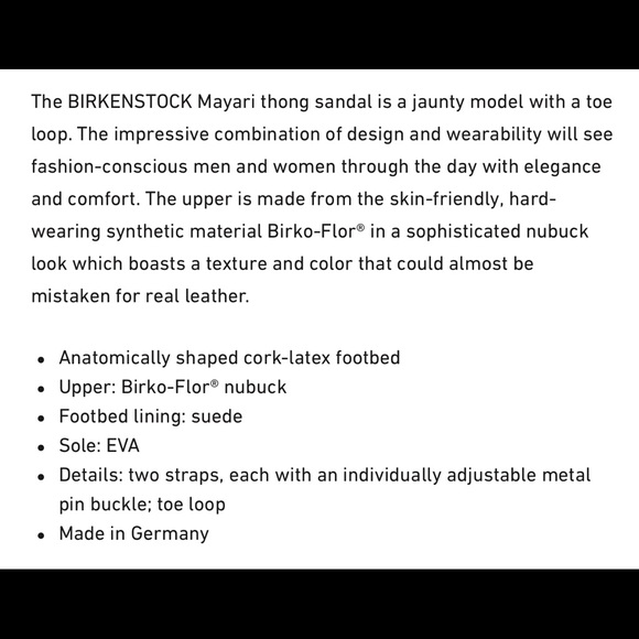 NWT Birkenstock Mayari Birko-Flor Nubuck Mocha - Picture 10 of 10